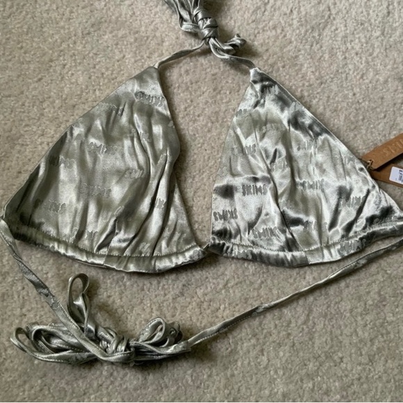 SKIMS-  Jacquard Collection Triangle Bralette - Picture 4 of 7